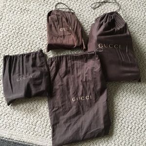 Four dust bags